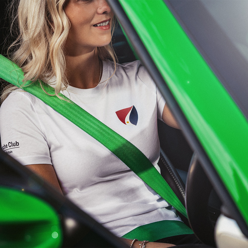 White United By The Drive T-Shirt- Womens